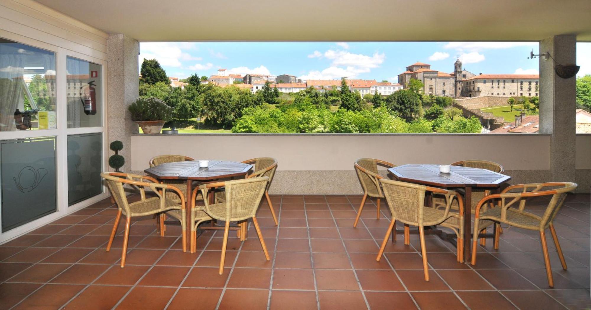 Hotel Parking Miradoiro De Belvis Santiago de Compostela Kültér fotó